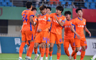 山東泰山B隊(duì)勝湖北2-1，彭嘯雙響，北區(qū)積分第三！