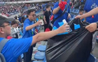 倉(cāng)實(shí)知禮節(jié)！蘇超球迷環(huán)保行！